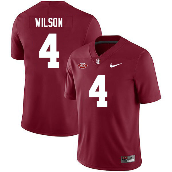 Michael Wilson Stanford Jersey,Stanford Cardinal #4 Michael Wilson Football Jersey Stitched-Cardinal